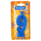 Kit c/ 4 Vela Supernumeros Bompack N9 Azul Un - Embrast