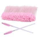 Kit C/ 400 Escovinhas Glitter Alongamento Extensão Cílios Sobrancelha Descartável