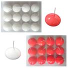 Kit C/48 Velas Ø 3,5cm 24 Vermelhas e 24 Brancas