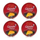 Kit c/ 4und Quindim Tradicional D'ANGELO 400g