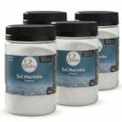 Kit c/ 4und Sal Marinho Fino Q-VITA Pote 1 Kg