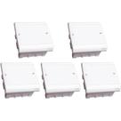 Kit C/5 - Caixa Passagem Pvc 14,5X15 Perlex Embutir Kit C/5 - Caixa Passagem Pvc 14,5X15 Perlex Embutir
