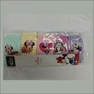 Kit c/5 calcinhas infantil 100 algodão disney minnie 01 016-04 tam 10
