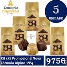 Kit C/5 Chocolate Alpino Nestlé 195g