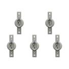 Kit C/5 - Conjunto Para Condulete Perlex Tomada 2 Polos +...