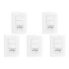 Kit C/5 - Conjunto Peesa Alfa 1548B 2 interruptores Par.T... Kit C/5 - Conjunto Peesa Alfa 1548B 2 interruptores Par.T...
