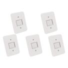 Kit C/5 - Conjunto Radial Pollar 1901178 1 Interruptor Bi...