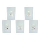 Kit C/5 - Controle Para Ventilador Qualitronix Embutir Ve...