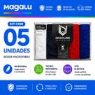 Kit c/ 5 Cuecas Boxer Masculinas Minimalistas DOGZURB em Microfibra Premium Conforto e Estilo Kit c/ 5 Cuecas Boxer Masculinas Minimalistas DOGZURB em Microfibra Premium Conforto e Estilo