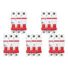 Kit C/5 - Disjuntor Steck Din Tripolar 16A Sd63 C 3Ka Kit C/5 - Disjuntor Steck Din Tripolar 16A Sd63 C 3Ka