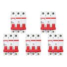 Kit C/5 - Disjuntor Steck Din Tripolar 20A Sd63 3Ka Kit C/5 - Disjuntor Steck Din Tripolar 20A Sd63 3Ka