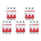 Kit C/5 - Disjuntor Steck Din Tripolar 32A Sd63 3Ka Kit C/5 - Disjuntor Steck Din Tripolar 32A Sd63 3Ka