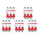 Kit C/5 - Disjuntor Steck Din Tripolar 50A Sd63 3Ka Kit C/5 - Disjuntor Steck Din Tripolar 50A Sd63 3Ka