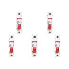 Kit C/5 - Disjuntor Steck Din Unipolar 06A Sd61 3Ka Kit C/5 - Disjuntor Steck Din Unipolar 06A Sd61 3Ka