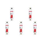 Kit C/5 - Disjuntor Steck Din Unipolar 16A Sd61 3Ka Kit C/5 - Disjuntor Steck Din Unipolar 16A Sd61 3Ka