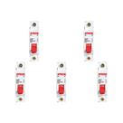 Kit C/5 - Disjuntor Steck Din Unipolar 20A Sd61 3Ka Kit C/5 - Disjuntor Steck Din Unipolar 20A Sd61 3Ka