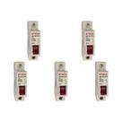 Kit C/5 - Disjuntor Steck "Din" Unipolar 70A. C