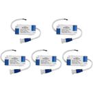 Kit C/5 - Driver Reator Fonte P/Painel Led Blumenau 3,5W