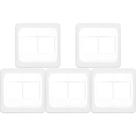 Kit C/5 - Espelho Placa Pial Pop C/Suporte 4X4 4Int Lgp44...