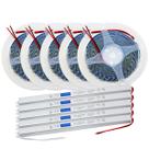 Kit C/ 5 Fita Led 5 Fonte 2835 5M 120 Led 12v Ip20 10w 3000K