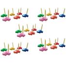 Kit C/5 Jogo de Velas de Aniversário 6 peças