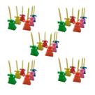 Kit C/5 Jogo de Velas de Aniversário 6 peças