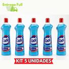 Kit C/5 Limpa Vidros Milagroso Tudo - 500ml - Limpador Vidro