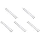 Kit C/5 - Luminaria Led Qualitronix Flat 40W. 6500K. Bivo...