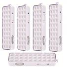 Kit C/ 5 Luminária Luz De Emergência Recarregável 30 Led Segurimax