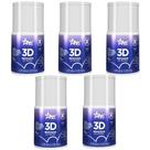 Kit c/5 matizador magic color 3d ice blond cinza 100ml