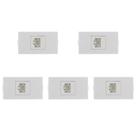Kit C/5 - Modulo Peesa Alfa 1416 Tomada Tel Rj11 Jack Kit C/5 - Modulo Peesa Alfa 1416 Tomada Tel Rj11 Jack