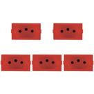 Kit C/5 - Modulo Peesa Alfa 1445V Tomada 20A Vermelho
