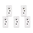 Kit C/5 - Modulo Pial Pop 1Tomada 10A Lg030 Branco
