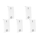 Kit C/5 - Modulo Pial Pop Branco 1 Simples Bipolar 10A Lg...
