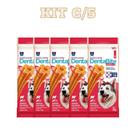 Kit C/5 Petisco Dentabite Pro Stick SpinPet OnebyOne