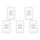 Kit C/5 - Pial Conjunto Pop 4X2 2 Tomada 10A Lgx303 Kit C/5 - Pial Conjunto Pop 4X2 2 Tomada 10A Lgx303