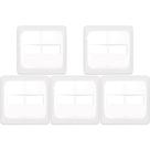Kit C/5 - Pial Placa Pop 4X4 2 Mod. Lgp42P