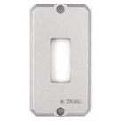 Kit c/ 5 placa p/ condulete 1" p/ interruptor Kit c/ 5 placa p/ condulete 1" p/ interruptor