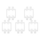 Kit C/5 - Placa Pial Pop Branca 4X4 - Cega Lgp40 Kit C/5 - Placa Pial Pop Branca 4X4 - Cega Lgp40