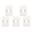 Kit C/5 - Placa Soprano Ilus 4X2 (1 Modulo Horizontal) 5... Kit C/5 - Placa Soprano Ilus 4X2 (1 Modulo Horizontal) 5...