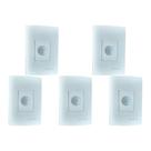 Kit C/5 - Qualitronix Sensor Parede Emb. Qi2M