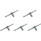 Kit C/5 - Suporte Travessa Marcai Para Lustre Com Nipel - Cl