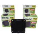 Kit c/5 tweeters piezoelétrico 75rms150w quadrado-tozz,