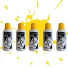 Kit c/ 5 Unidades Pigmento Corante Líquido Amarelo Irajá 50ml para Tintas