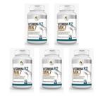 Kit C/5 Vitamina K2 Menaquinona 7 Mk7 - 120 Cáps - Fits Life