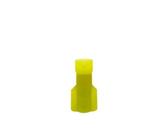 Kit C/50 Unidades Terminal Macho Isolado 4-6mm 24A Amarelo - Decorlux