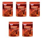 Kit c/ 5un Bolo Brigadeiro + Confeitos 300g