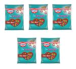 Kit c/ 5un Granulado Choc Disco de Chocolate 80g - Dr. Oetker