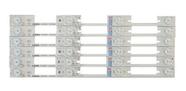 Kit C/6 Barra Led Semp Toshiba 40l2400 40l5400 Dl3944 Dl4045