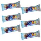 KIT C/6 Barras de Proteína Cookies 50gr 11Gr Proteína - Go3